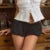 Kawaii Low Waist Bloomer Shorts Balloon Style Bubble Pants Summer Casual Streetwear for Daily Party Pettipants Pumpkin Shorts