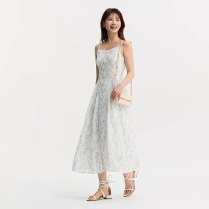 Dress Women Forest-Themed Fresh And Delicate  Summer New Romantic And Artistic Lace Gentle Floral Dress