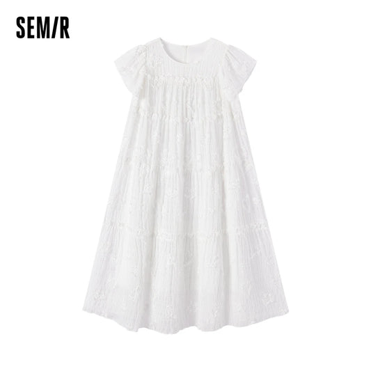 Women Dresses Design-Oriented Loose-Fitting  Summer New Arrival Cake-Like Skirt Romantic And Sweet Style Skirts Women