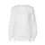 Suéteres casuales de punto con cuello redondo y aberturas para mujer, suéter holgado de manga larga liso, tops elegantes de calle para otoño