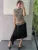 Leopard Sexy 2 Piece-Set Skirt Female Contrast Lace-Up Cropped Pullover And High Waist Skirt Sets Bandage Women’s Outfits