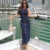 Vestido largo de punto de moda para mujer, elegante, sin mangas, con botones, maxivestido ajustado, vestidos de fiesta de moda para mujer