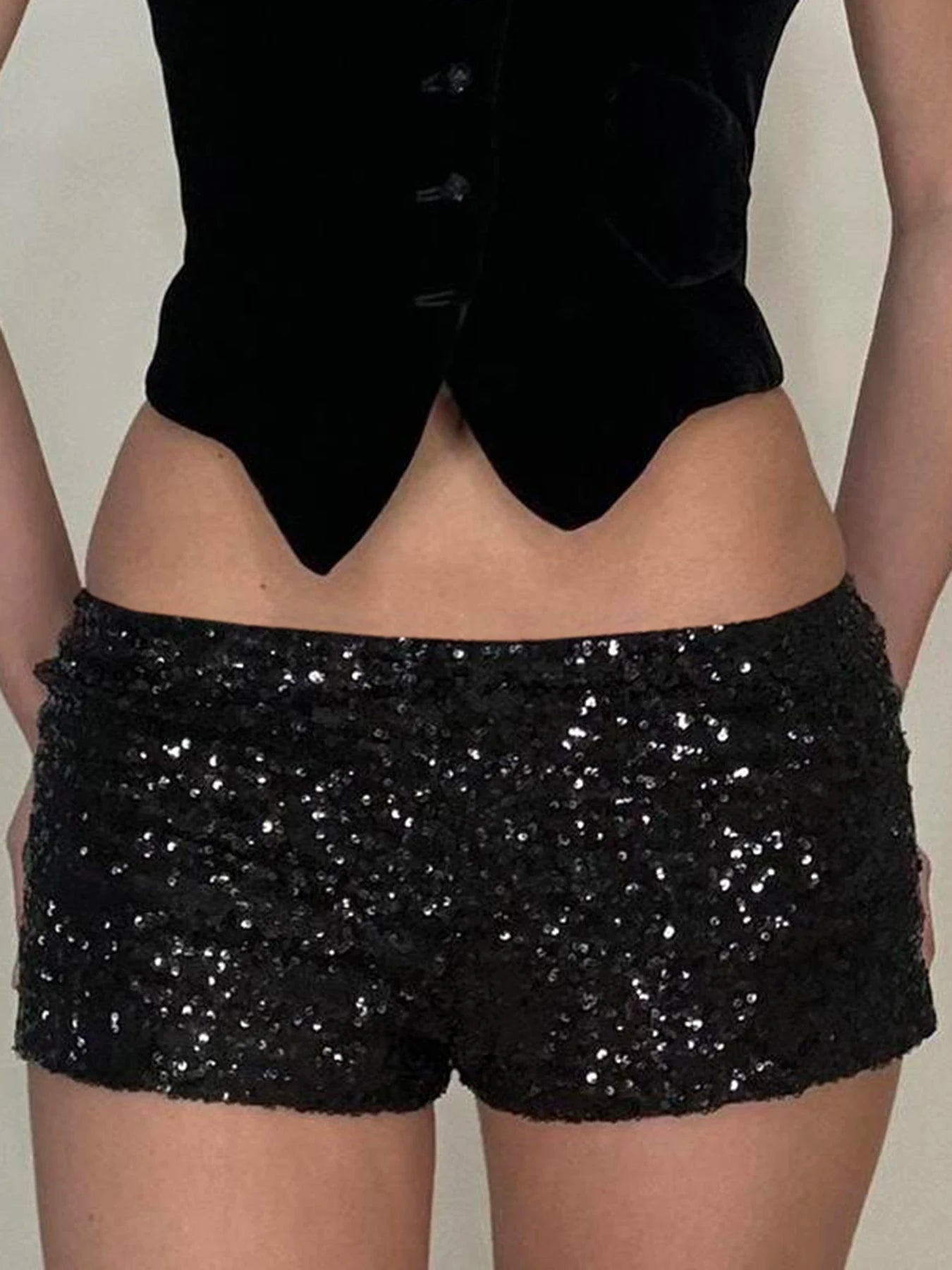 Sexy Trendy Sequin Women¡¯s Short Fashion New Chic All-March Hottie Slim Fit Exquisite Shorts