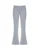 Gray Slim Low Waist Casual Sweatpants For Women Black Solid Simple Basic Flared Pants Sports Jogging Trousers