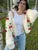 Suéter cárdigan de punto para mujer, estilo patchwork, holgado, informal, con cuello en V y cintura alta, prendas de vestir Y2k, cárdigan de punto para mujer