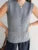 Casual Loose Sweater Cardigan Vestidos For Women Sleeveless Ribbed Cropped Pocket Commute Top Female Solid Cardigan Top