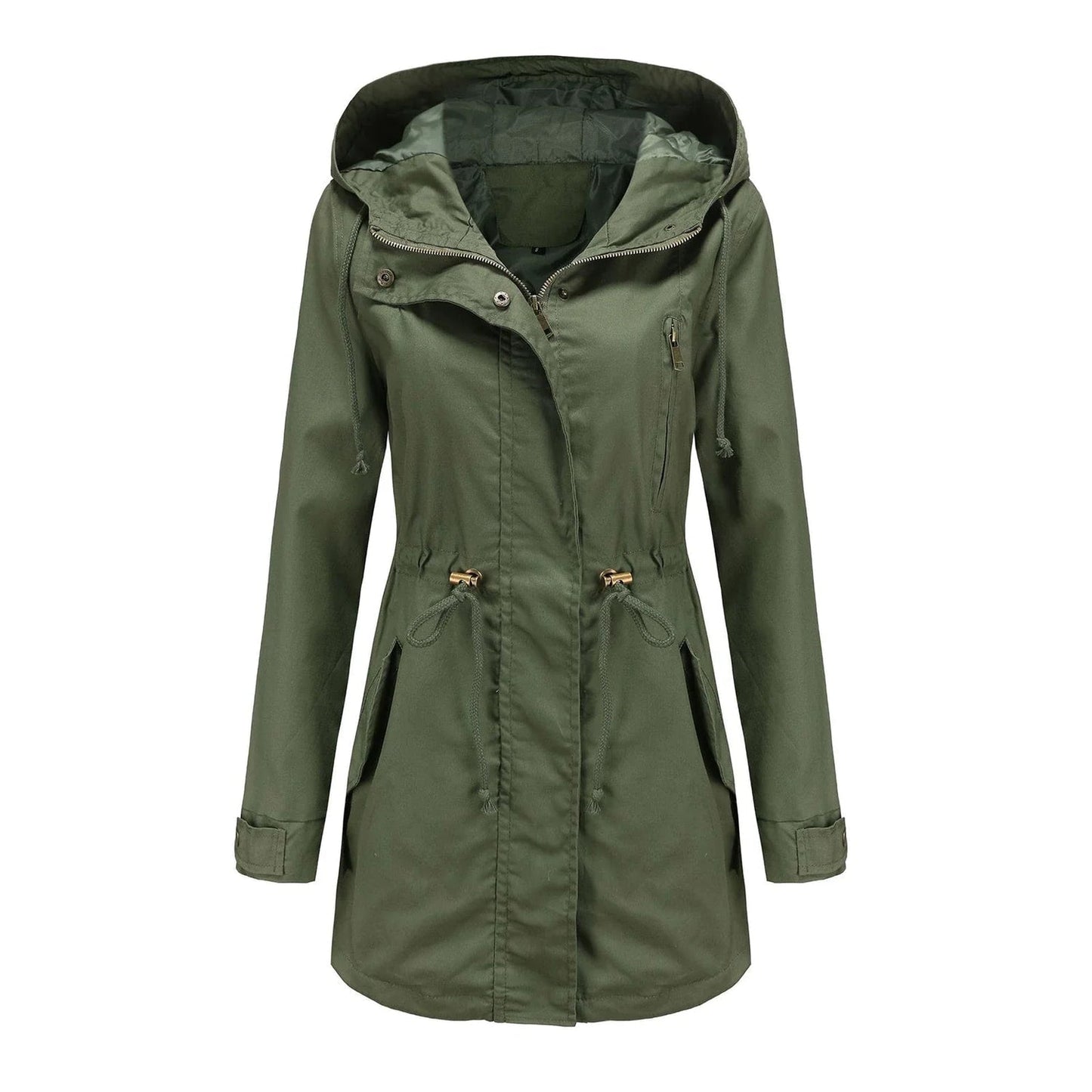 Classic Elegant Waterproof Outdoor Rain Jacket for Women | Great for Outdoor Activities