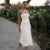 Sexy Big Backless Long Dress For Women Elegant Slim Fit Wave Fungus Ear Patchwork Evening Dresses Long Sleeve Autumn New