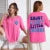 Enjoy The Little Things Slogan Letter Printed Women T-Shirts Loose Oversized Clothing Personality Street Casual Short Sleeves