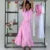 Leisure V-Neck Lace Up White Maxi Dress For Women Solid Color High Waisted Short Sleeves Ruched Patchwork Girdle Dress