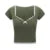 y2k Lace Trim Crop Top Women Sweetheart Neck Short Sleeve T Shirt with Bow Coquette Aesthetic Clothes 2000s Streetwear