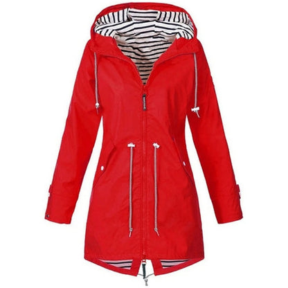 Chic Hooded Windproof Coat | Great for Everyday Wear