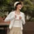 Original Yarn Sunscreen Jacket Female Tight  Summer Cool Feeling Short Thin Sunscreen Jacket Ice Silk Sunscreen