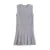 Vestido mini de punto con pliegues de moda para mujer, elegante, sin mangas, con bolsillo, chaleco, vestido de cintura alta, para fiestas de verano