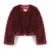 Chaqueta de piel de cordero de marca exclusiva de invierno para mujer, estilo chic, estilo blogger, de piel sintética recortada y peluda.