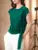 Blusas de estilo primavera-verano para mujer, camisas informales con cuello redondo, manga corta y lazo decorativo
