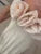 Elegant 3D Flower Knit Long Dress Women Off Shoulder Backless Loose Party Beach Vacation Dresses 2025 Spring Lady Knitwear New