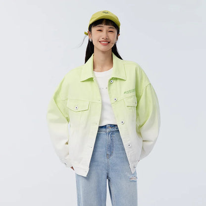 Chaqueta vaquera para mujer, estilo holgado, de primavera, nueva tendencia bordada.