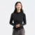 Original Yarn Sunscreen Jacket Female Tight  Summer Cool Feeling Short Thin Sunscreen Jacket Ice Silk Sunscreen