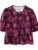 Camisetas con estampado de leopardo para mujer, blusas informales de manga corta con contraste, con cordones, ajustadas, estilo Y2k, camisetas de otoño tipo vendaje