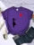 Let’S Fly Love Balloons Prints Womens T-Shirt Soft Breathable Short Sleeve Street Hip Hop Trend Tops Casual Female Tee Clothing