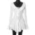 White Deep V Neck Ruffled Dress For Women Long Flare Sleeve Autumn Fashion Beach Party Short Dresses Female Sexy Slim