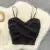 Sexy Streetwear 90s Crop Top Women Korean Fashion Tube Tops Sleeveless With Strape Tank Top Camis Chain T Shirt