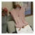 Blusa de verano sin mangas para mujer, blusa de punto con cuello redondo, ropa para mujer, tops para mujer DF4903