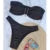 Sexy Bikini Set Bandeau Strapless Wrinkled Bikini Women Swimwear Female Swimsuit Bikini set Bather Bathing Suit