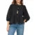 Camisas Y2K para mujer, ropa estética, elegante, color sólido/rayas, manga 3/4, cárdigan con lazo, blusa de los años 2000, ropa de calle