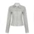 Blusa a rayas para mujer, camisa de oficina con cuello vuelto, camiseta minimalista, blusa básica de moda, ropa de calle de primavera