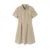 Dress Women Polo Collar Full Print  Summer New Slim Waist Dress