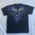 Camiseta cibergótica grunge Y2K con gráfico de calavera vintage, top corto de manga corta, camiseta skater retro japonesa kawaii de los años 00, ropa de calle para mujer