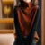 Suéter de punto de cuello alto para mujer, sin mangas, holgado, estilo occidental, versátil, para primavera y otoño