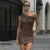 Faux Leather Skew Collar Mini Dress For Women Sexy Twist Sleeveless Ruched Dress Slim Fit Female Club Party Streetwear