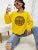 Leopard Print Smile Face Love Printed Sweatshirt Womens Autumn Soft Hoody Fleece Warm Hoodies Street All-Match Female Pullover