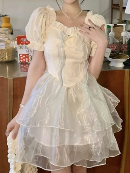 Vestido de fiesta elegante y chic para mujer, informal, liso, a la moda, estilo francés vintage, ajustado, para fiesta de noche, ropa femenina nueva