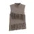Elegant Knitted Sleeveless Tassel Sweater Women Vintage Solid Turtleneck Pullover Sweaters Female Spring Chic Design Street Tops