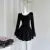 Vestidos de punto elegantes y sexis de otoño e invierno para mujer, vestido tipo suéter ajustado Y2K Harajuku, nuevo minivestido de fiesta coreano chic