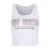y2k Rhinestone Tank Top Summer Women Fairycore Letter Print Sleeveless T Shirt Vest 2000s Clothing Casual Streetwear