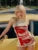 Panelled Print Women Mesh Tops Hipster Thin O-neck Sleeveless See Through Lengthen Tanks Female Stunning Street Clubwear