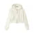 Jacket Women Plum Blossom Short Jacket stylish embroidery  New Autumn Loose-Fit Hooded Jacket