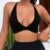 New twist hollowed-out cross top beauty back fitness vest close skin breathable sexy thin strap yoga bra women