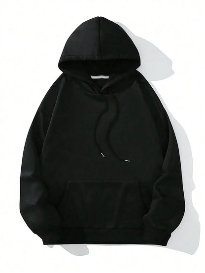 Sudadera con capucha para mujer, con letras y personalidad, holgada y cálida de forro polar, estilo Harajuku urbano, para otoño
