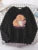 Sudadera con capucha de gato mirando la taza, bonita sudadera de moda para mujer, sudadera de forro polar con cuello redondo, sudaderas casuales, jersey de gran tamaño, ropa deportiva