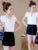 Blusa de gasa para mujer, blusa de verano de manga corta, blusas para mujer, blusas de talla grande, camiseta para mujer DF2584