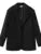 Spring Autumn Free style one Button Oversized Blazer Boyfriend Vintage Women Mid Long Suit Loose Female Coat Black