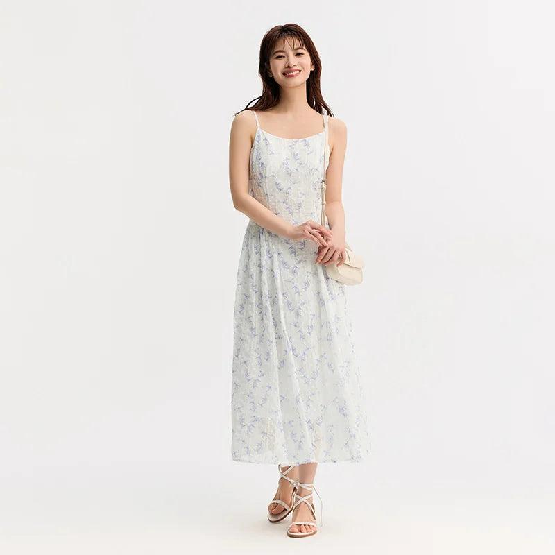 Dress Women Forest-Themed Fresh And Delicate  Summer New Romantic And Artistic Lace Gentle Floral Dress