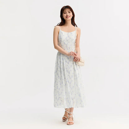 Dress Women Forest-Themed Fresh And Delicate  Summer New Romantic And Artistic Lace Gentle Floral Dress