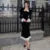 Vintage Floral Square Collar Long Dresses Women Elegant Puff Sleeve Lace Patchwork Maxi Dress Female Spring Chic Street Evening